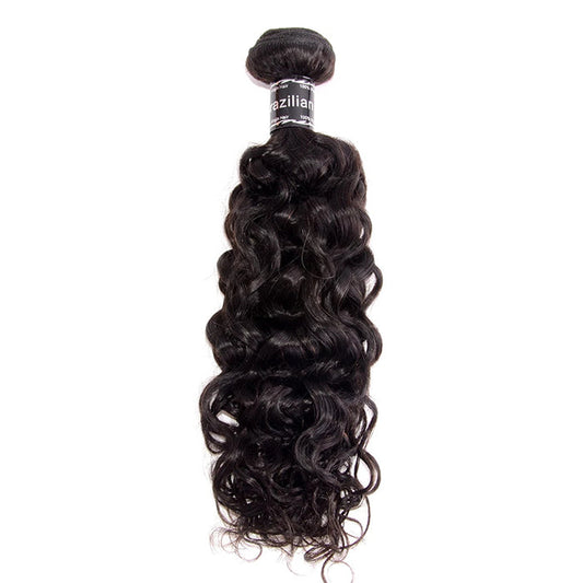 RicanHair 10-30 Inch Italy Curly Virgin Brazilian Hair #1B Natural Black